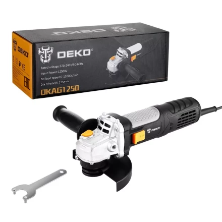 Углошлифовальная машина УШМ DEKO DKAG1250, 063-4174 купить в Губкинске