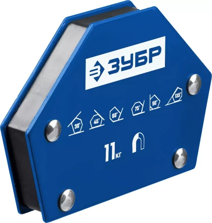 ЗУБР УМ-6, 11 кг, угольник магнитный для сварочных работ, Профессионал (40055-11) купить в Губкинске