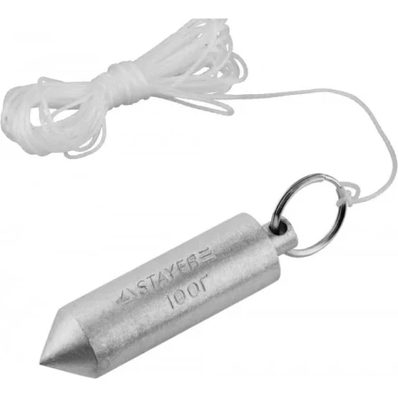 Отвес STAYER "MASTER" строительный со шнуром, 100г 0635-10_z01 купить в Губкинске