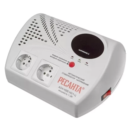 Стабилизатор напряжения серии LUX Ресанта АСН-1000Н2/1-Ц 63/6/13 купить в Губкинске