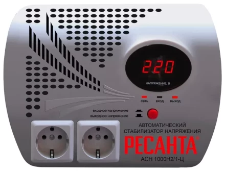 Стабилизатор Ресанта АСН-1000 Н2/1-Ц купить в Губкинске