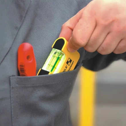 Уровень тип  Pocket Basic  70x20x40мм 1 горизонтальный уровень точность ±1мм/м   STABILA купить в Губкинске