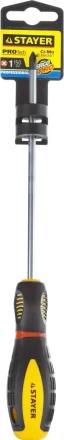 Отвертка STAYER &quot;PROFI&quot; &quot;PROTech&quot;, двухкомп рукоятка, намагниченная, Cr-Mo, PH1x150мм 25132-1-15_z02 купить в Губкинске