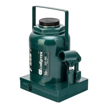 Домкрат гидравлический бутылочный Сибртех 50811, 50 т, 245-385 мм купить в Губкинске