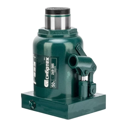 Домкрат гидравлический бутылочный Сибртех 50811, 50 т, 245-385 мм купить в Губкинске