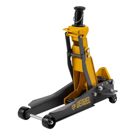 Домкрат гидравлический подкатной Denzel 51270, 2/3 т, 98-770 мм, быстрый подъем, низ. подхват, проф, SUV купить в Губкинске