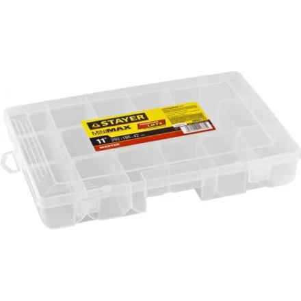 Органайзер &quot;MINIMAX&quot; пластиковый, 11&quot;, STAYER 38051-11 купить в Губкинске