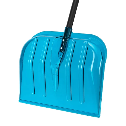 Лопата для уборки снега Palisad 61692, поликарбонат, 475х400х1385мм, алюминиевый черенок, ПВХ оплетка, LUXE купить в Губкинске