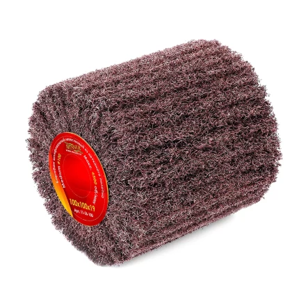 Барабан MESSER тип V ламельный из нетканого полотна, 100х100х19мм, #100 Medium, max 4500 об/мин, НЭ купить в Губкинске