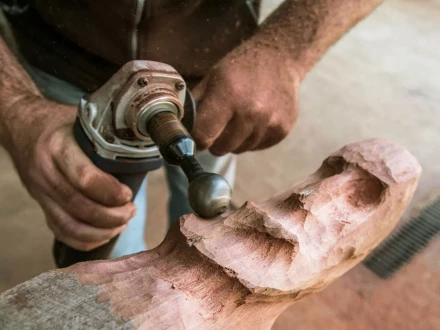 Шарообразная фреза MESSER 40х108хМ14  для объемно-фигурных работ по дереву купить в Губкинске