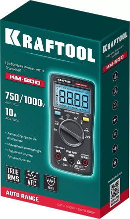 Мультиметр цифровой KM-600 59854 купить в Губкинске