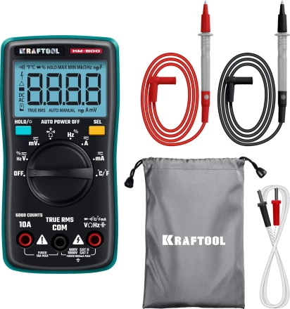 Мультиметр цифровой KM-600 59854 купить в Губкинске