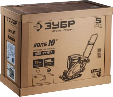 Виброплита бензиновая ЗВПБ-10 Г серия ПРОФЕССИОНАЛ купить в Губкинске