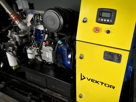 Дизельный генератор Vektor AD-70Y-T400 с АВР купить в Губкинске