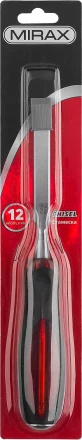 Стамеска MIRAX с двухкомпонентной прозрачной рукояткой, 12мм 1810-12 купить в Губкинске