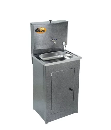 Умывальник дачный с подогревом ЛЮКС Вихрь нержавейка серебро купить в Губкинске