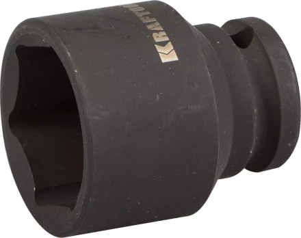 Торцовая головка KRAFTOOL &quot;INDUSTRIE QUALITAT&quot; ударная (1/2&quot;), FLANK, Cr-Mo, фосфатированная, 30 мм 27940-30_z01 купить в Губкинске