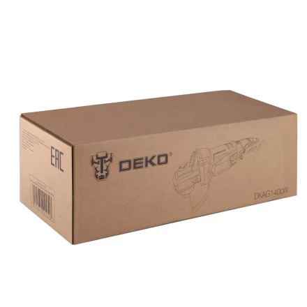 Углошлифовальная машина УШМ DEKO DKAG1400W, 063-2201 купить в Губкинске