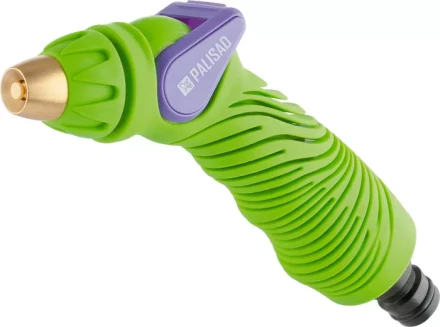 Пистолет-распылитель регулируемый латунная форсунка эргономичная рукоятка PALISAD 65153 купить в Губкинске