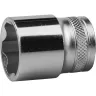 Торцовая головка KRAFTOOL "INDUSTRIE QUALITAT", Cr-V, FLANK, хромосатинированная, 1/2", 22 мм 27805-22_z01 купить в Губкинске