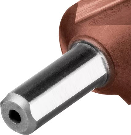 Сверло ЗУБР &quot;КОБАЛЬТ&quot; ступен. по сталям, цв.мет.ст.Р6М5 с кобальт.покрыт.d4-30 мм,14ст.d4-30, L-100мм, трехгр.хв. 10мм 29672-4-30-14 купить в Губкинске