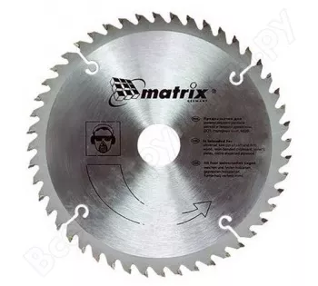 Пильный диск по дереву 130 х 20мм 24 зуба + кольцо 16/20  MATRIX  Professional 73202 купить в Губкинске