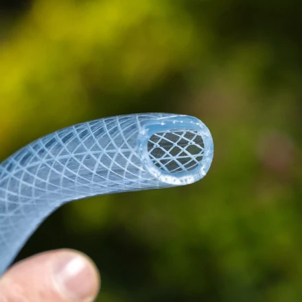 Шланг поливочный прозрачный армированный Palisad 3-х слойный, 1/2&quot;, 15 м, 67360 купить в Губкинске