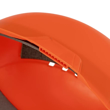 Каскетка защитная &quot;Стиль&quot;, пластиковая, оранжевая Сибртех 89169 купить в Губкинске