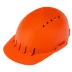 Каскетка защитная &quot;Стиль&quot;, пластиковая, оранжевая Сибртех 89169 купить в Губкинске