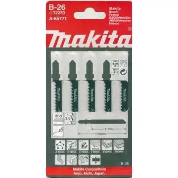 Пилки ( 5 шт.) A-85771  100х75х2,8 мм HSS фиг/рез,универс. Makita купить в Губкинске