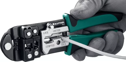 Кримпер RJ для обжима RJ разъемов 22699 купить в Губкинске