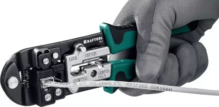 Кримпер RJ для обжима RJ разъемов 22699 купить в Губкинске