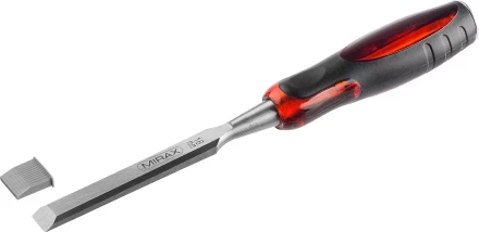 Стамеска MIRAX с двухкомпонентной прозрачной рукояткой, 16мм 1810-16 купить в Губкинске