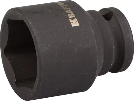 Торцовая головка KRAFTOOL &quot;INDUSTRIE QUALITAT&quot; ударная (1/2&quot;), FLANK, Cr-Mo, фосфатированная, 32 мм 27940-32_z01 купить в Губкинске