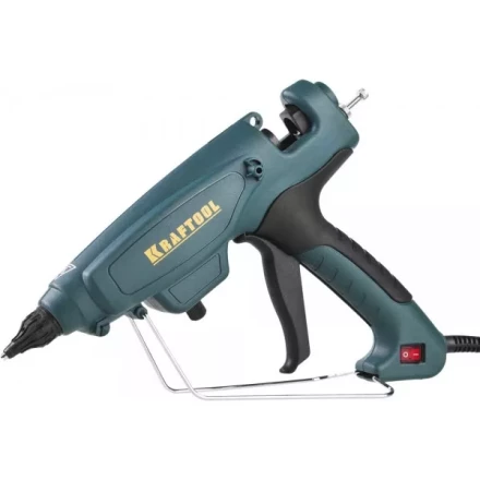 Пистолет клеевой (термоклеящий) &quot;PRO&quot;, KRAFTOOL 06843-300-12, электр, двухкомп корпус, регулятор темп, выход клея 1,5 кг/час, d=12мм, 300Вт 06843-300-12 купить в Губкинске