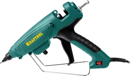 Пистолет клеевой (термоклеящий) &quot;PRO&quot;, KRAFTOOL 06843-300-12, электр, двухкомп корпус, регулятор темп, выход клея 1,5 кг/час, d=12мм, 300Вт 06843-300-12 купить в Губкинске