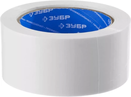 Армированная лента, ЗУБР &quot;ПРОФЕССИОНАЛ&quot; 12092-50-25, универсальная, влагостойкая, 48мм х 25м, белая 12092-50-25 купить в Губкинске