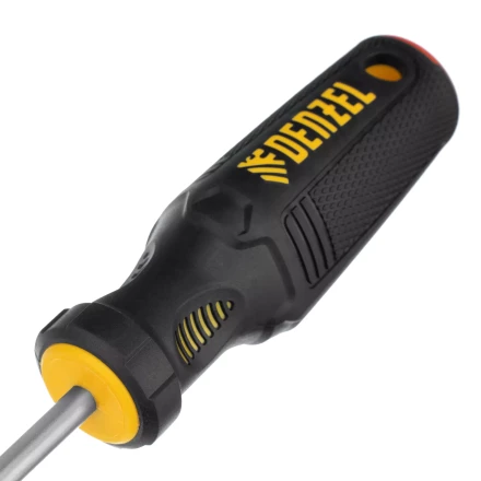 Отвертка PH2х150 мм, CrV, трехкомпонентная рукоятка Denzel 12180 купить в Губкинске